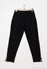 Picture of CURVY GIRL STRETCH TROUSER WITH ANKLE CRISS CROSS